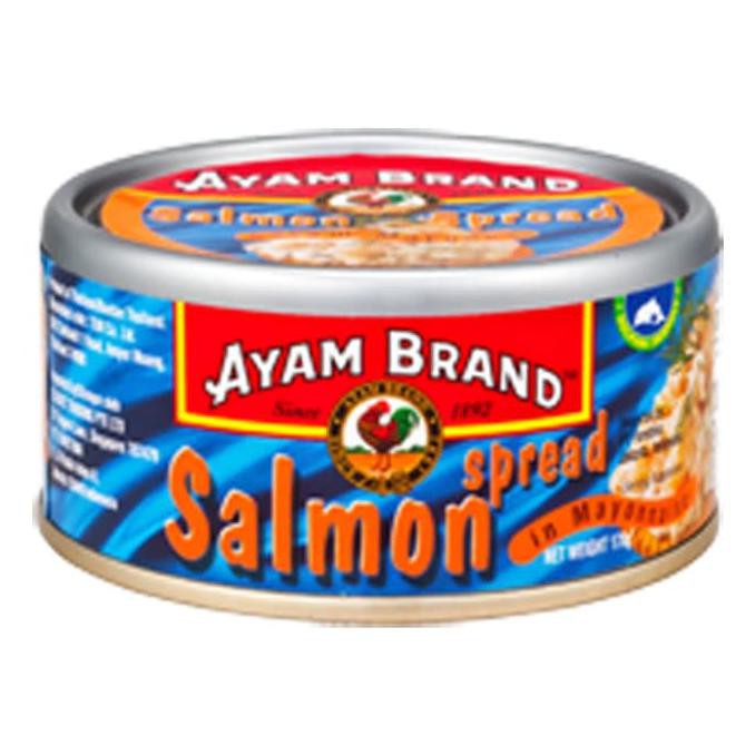 

As4711 Ayam Brand Salmon Spread With Mayonnaise - Salmon Oles Sa1Z
