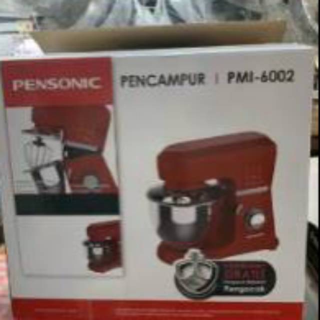 Mixer roti planetary Pensonic PMI-6002 grande pengaduk adonan tepung terigu