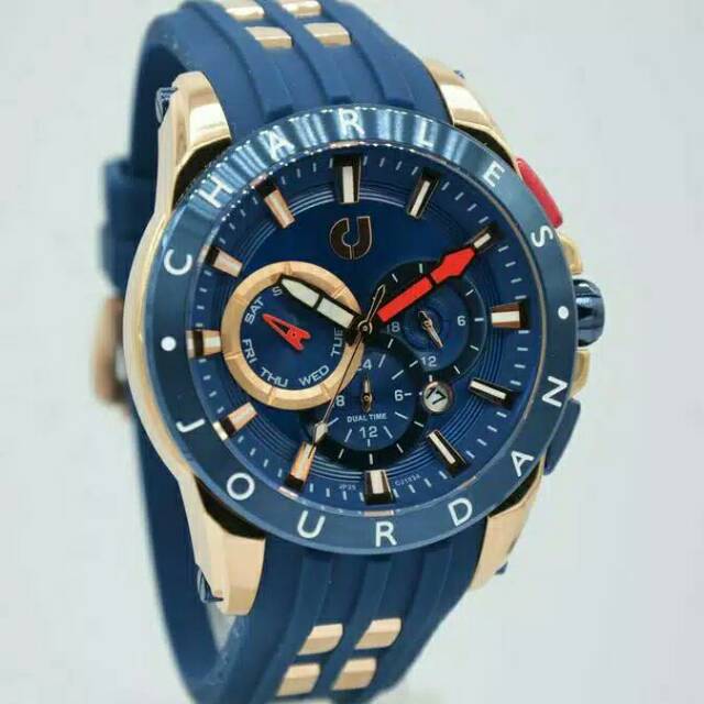 Jam Tangan Pria Cowok CHARLES JORDAN / CHARLES JOURDAN CJ1034-1582M