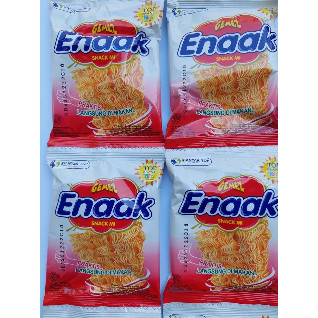 

Mie Gemez Enaak kremes 1 renceng isi 10 x 17gr / Mie enaak gemez termurah / Mie enaak gemez promo