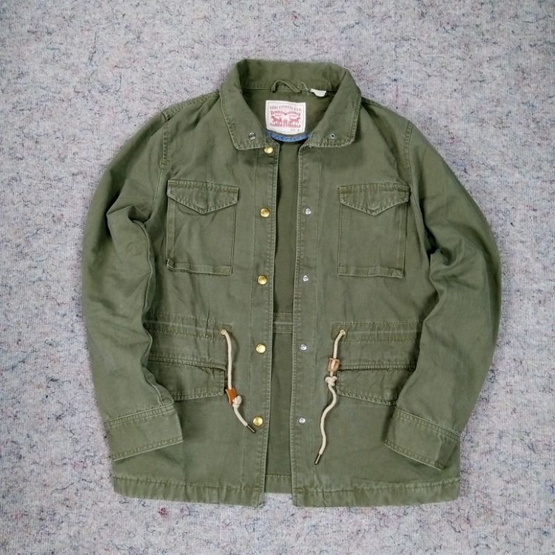 Levi's M65 Parka Jacket Second Brand Preloved Jaket Bekas Vintage