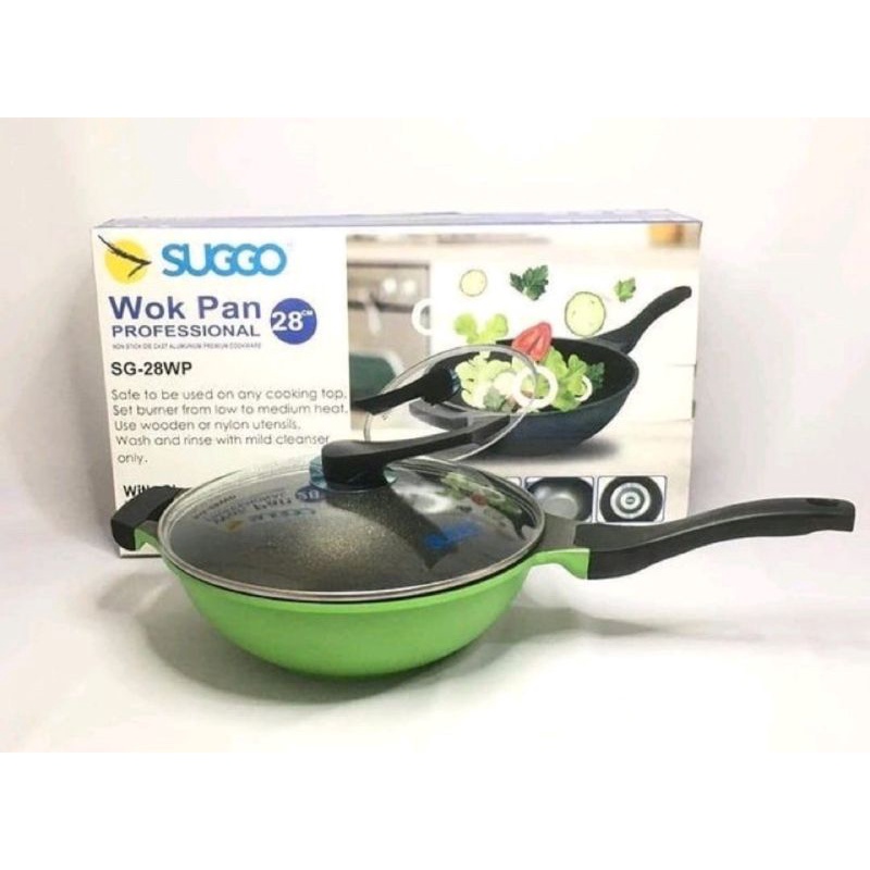 Wok Pan Suggo 28 cm ANTI LENGKET