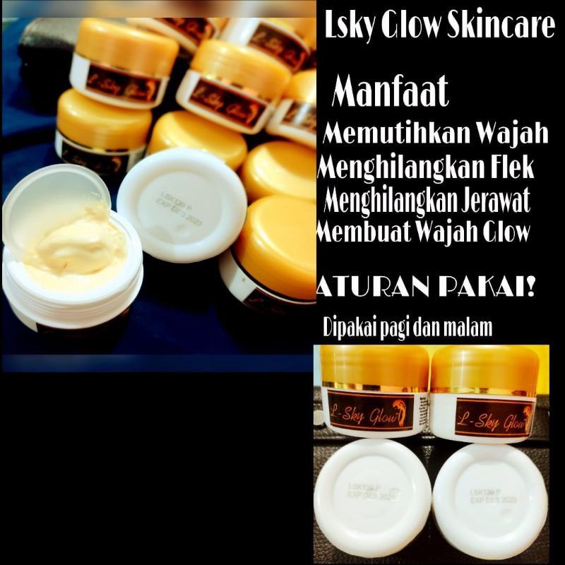 L SKY GLOW TERBARU DARI LINSKY BPOM (ORIGINAL TERMURAH )