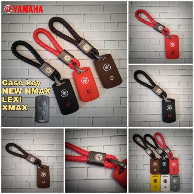 Gantungan kunci remote keyless motor yamaha all new nmax lexi xmax aerox fazzio