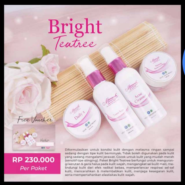 Marwah Skin Care/bright Taetree