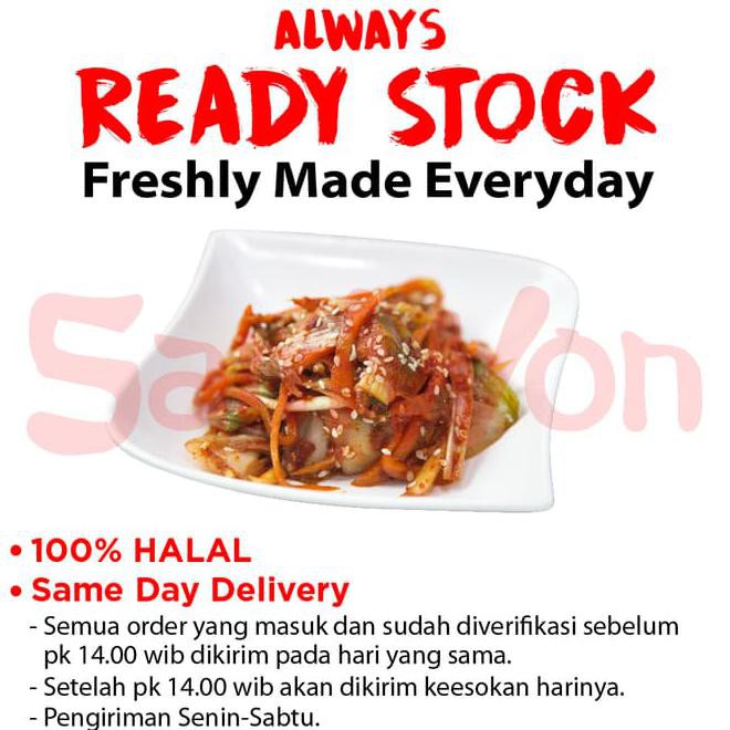 

Kimchi Mix Sawi Wortel Lobak Fresh 500 Gram Samwon Makanan Korea
