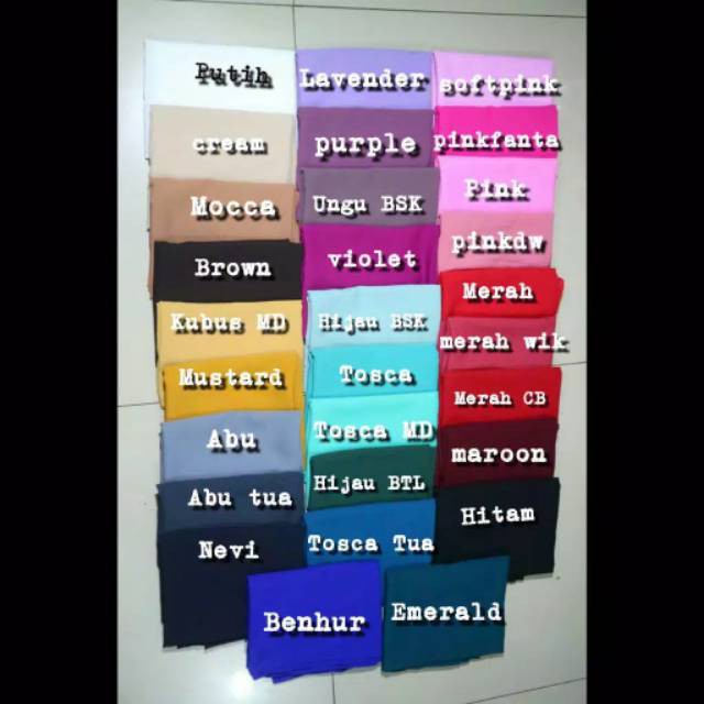 RX FASHION JILBAB SABYAN BAHAN SATIN ALL SIZE