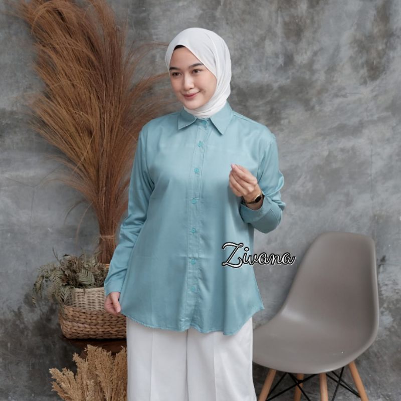 Kemeja Rayon Twill LD ±112cm //JF536