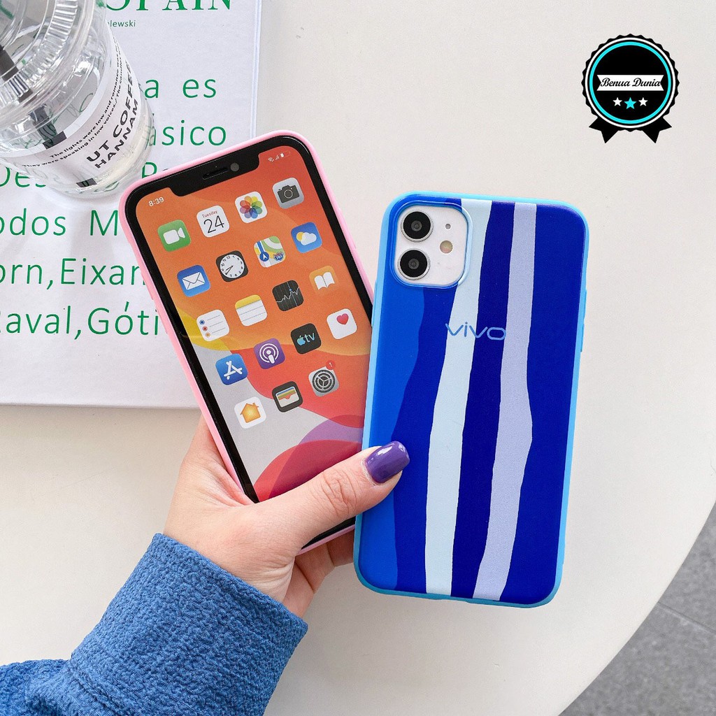 SS046 CASE RAINBOW VIVO Y71 Y81 Y91 y95 y93 Y91c Y20 y12s Y12 y15 Y30 y50 V5 lite y53 y83 y19 BD1129-3