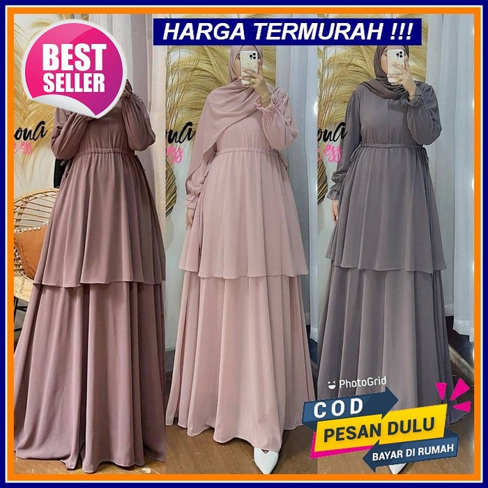 Id - Lydia Maxy Gamis Busui Friendly Dan Wudhu Friendly Model Gamis Layer Gamis 2022 Terbaru Baju Ga