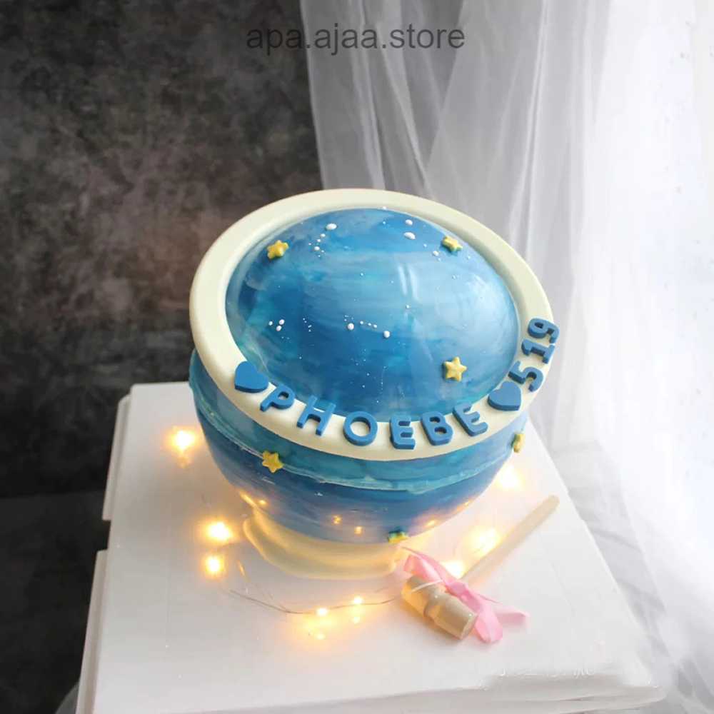 Terbaru Miki Cetakan Kue 3D Baking Cake Molds Silicone Model Planet - MH05 Harga Grosir