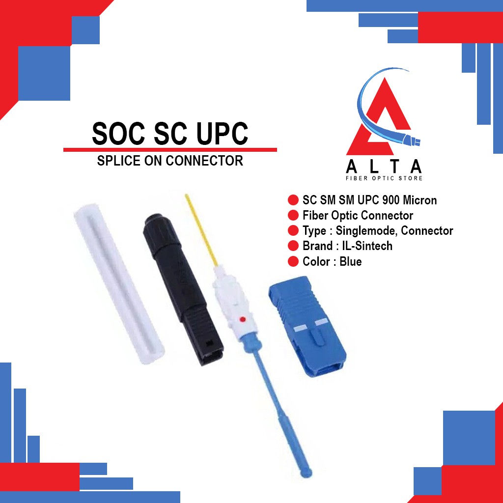 SOC (Splice on Connector) SC/UPC