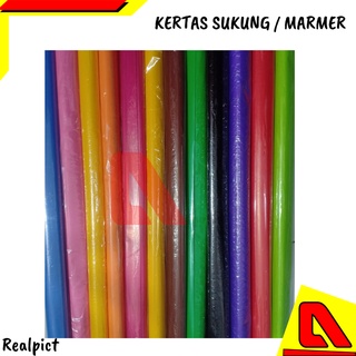 Jual KERTAS SUKUNG WARNA / KERTAS SUKUN SAMPUL BUKU / KERAS MANGGIS