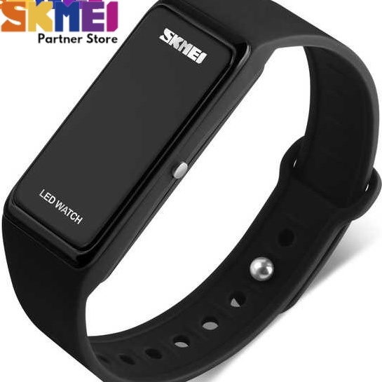 SKMEI Wristband Jam Gelang LED Jam Tangan Pria Jam Pria Jam Wanita jam Tangan Cewek