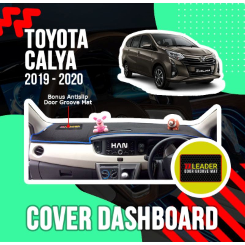 alas karpet cover dashboard mobil new calya sigra