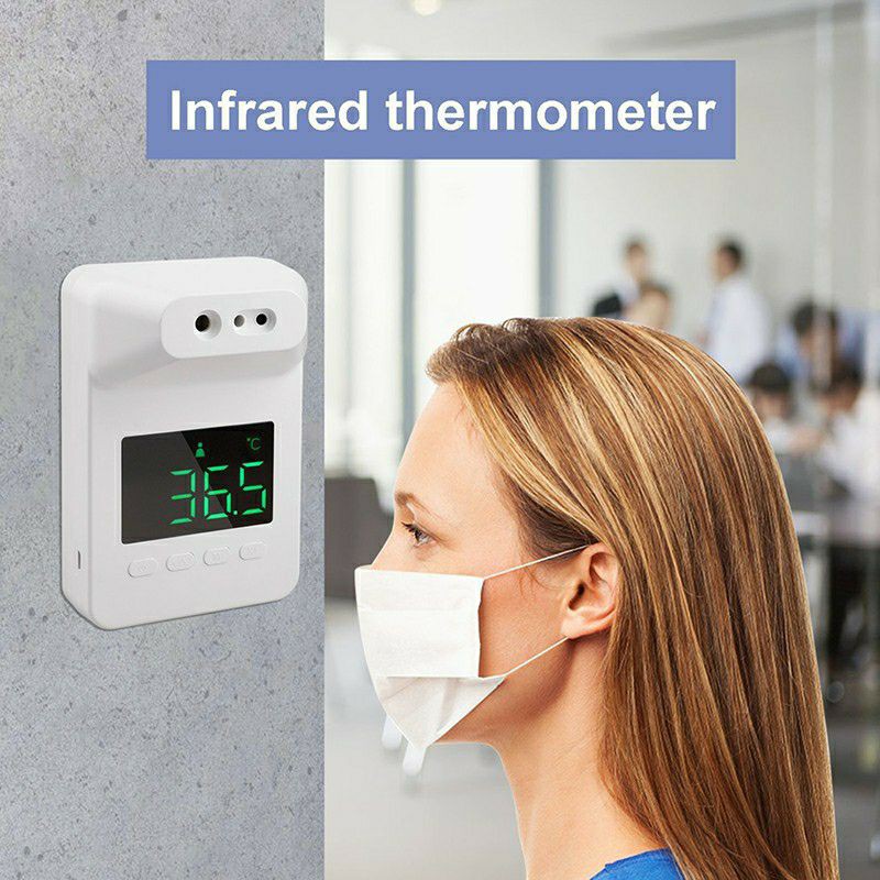 THERMOMETER TEMBAK INFRARED THERMOGUN TERMOMETER CONTACTLESS ALAT UKUR SUHU TUBUH OTOMATIS DIGITAL