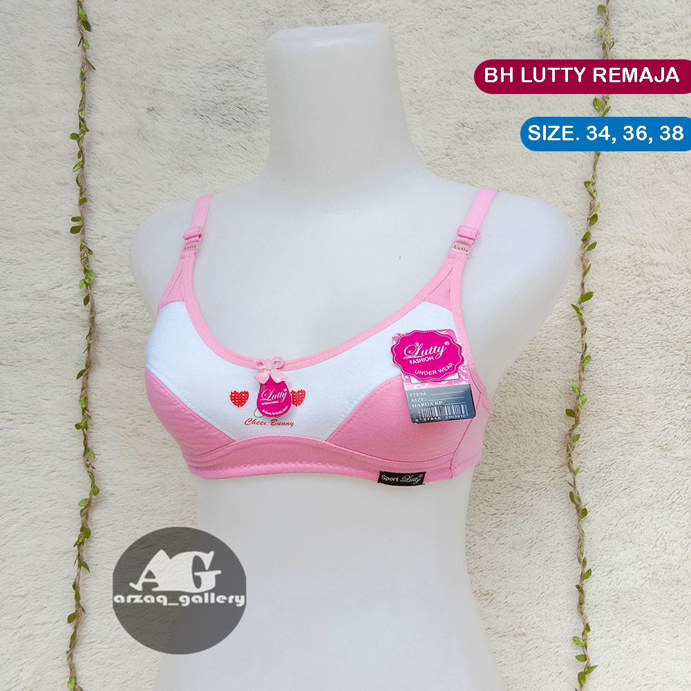 BH Lutty ABG Warna K 2 / Bra Remaja Tanpa Busa Kancing 2 / Bh Remaja / Bra Miniset / Bra Remaja / Bra Tanpa Busa / Bra Tanppa kAWAT / sport bra