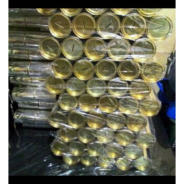 CELENGAN- CELENGAN KALENG BISA BUKA TUTUP POLOS -CELENGAN.