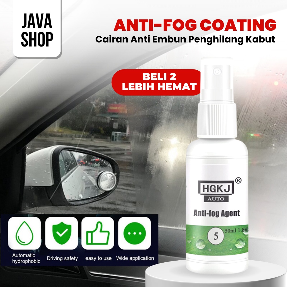 JAVASHOP Cairan Anti Embun Penghilang Kabut Anti-fog Coating