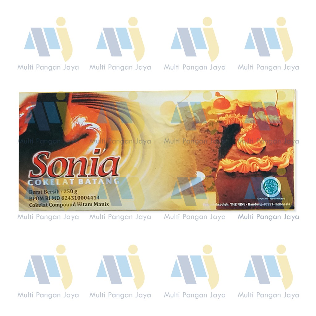 

Coklat Blok Sonia Dark Kemasan 250 gr