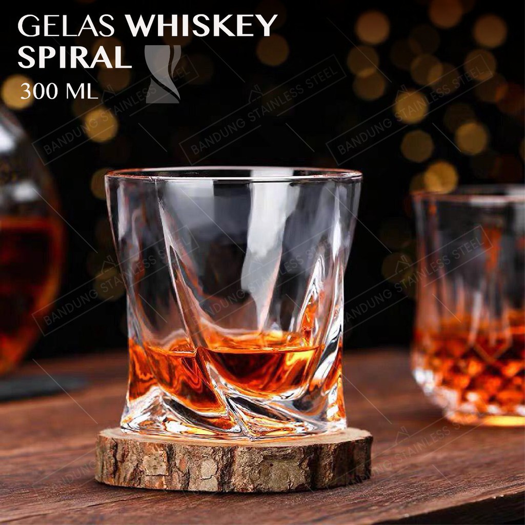 Gelas Whiskey Glass Kaca Whisky On The Rocks Air Minum beer bir vodka cangkir old fashion