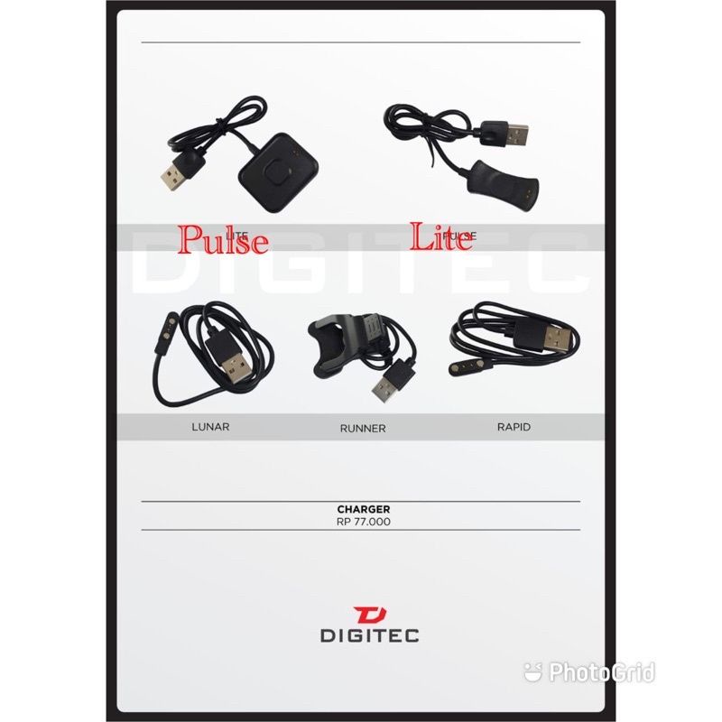 CHARGER DIGITEC Alpha/Lunar/rapid/wave/Runner Original