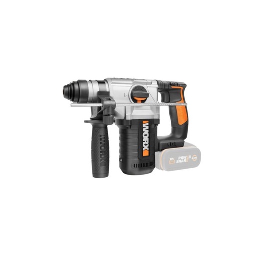 Worx cordless rotary hammer drill 26mm 20v/bor cordless