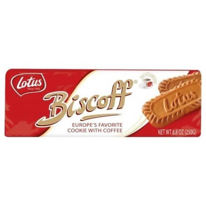 

New Lotus Biscoff Biscuit 250G Original Caramelised Biskuit Kayu Manis