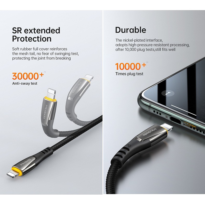 Mcdodo PD Fast Charging Type-C to Lightning Cable 36W 1.8M