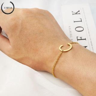 Gelang Rantai Model Vintage Dengan 26 Huruf Untuk Wanita Gelang Rantai Model Vintage Dengan 26 Huruf Untuk Wanita