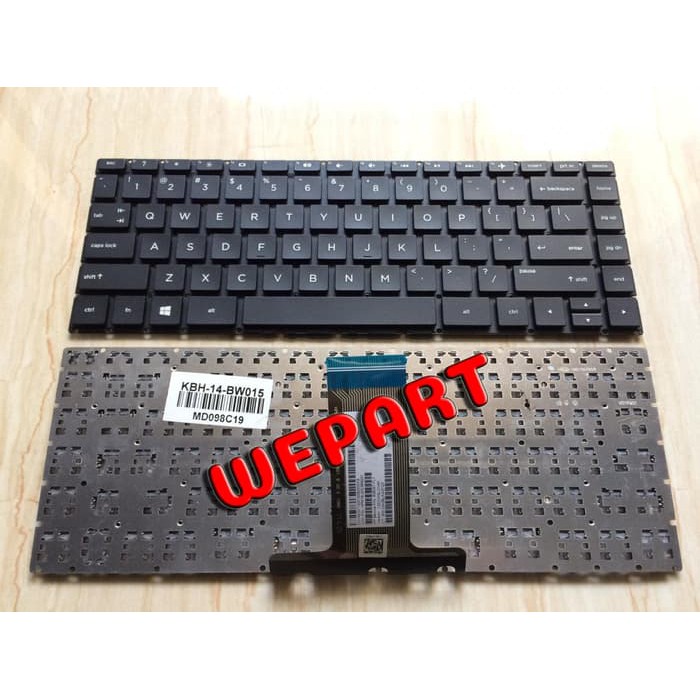 Keyboard Laptop HP 14-BS 14-bs000 14-bs100 14-bs042tx 14-bs740 14-bw 14-bw015 hp 14-bw017au hp 14-bw