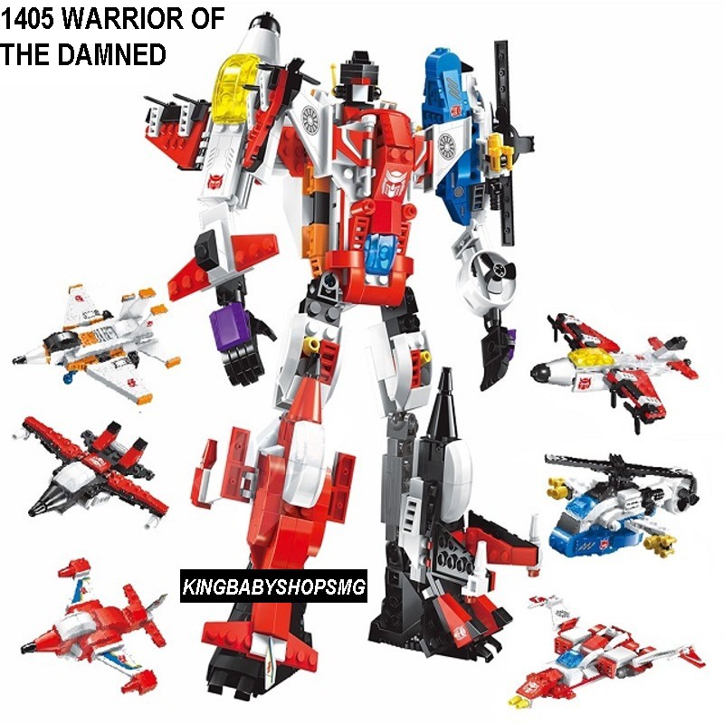 Set 6 in 1 Qman 1405 Warrior Of The Damned