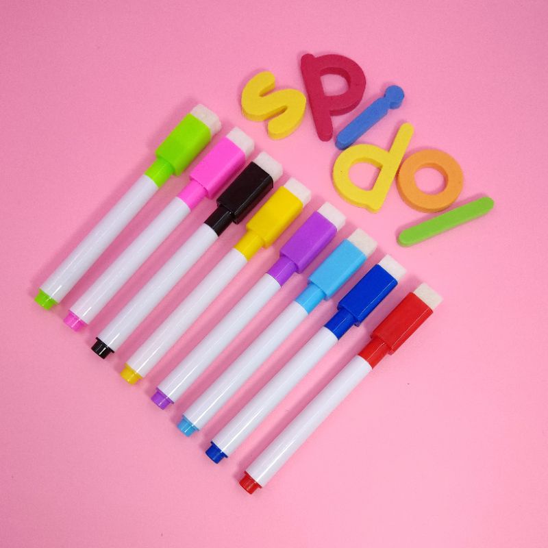 

Spidol penghapus / Whiteboard Marker / Dapat dihapus / Wipe and clean
