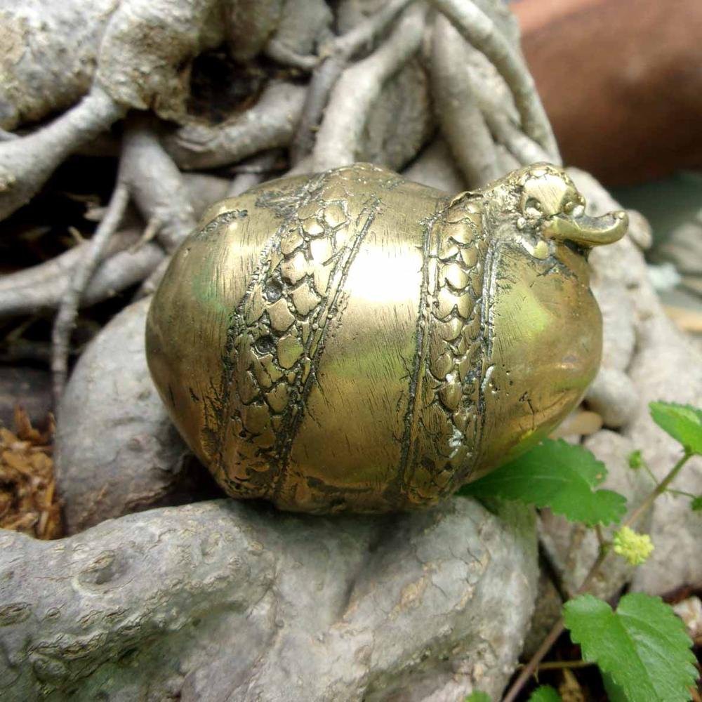 Miniatur Telor Ular Naga Kuningan