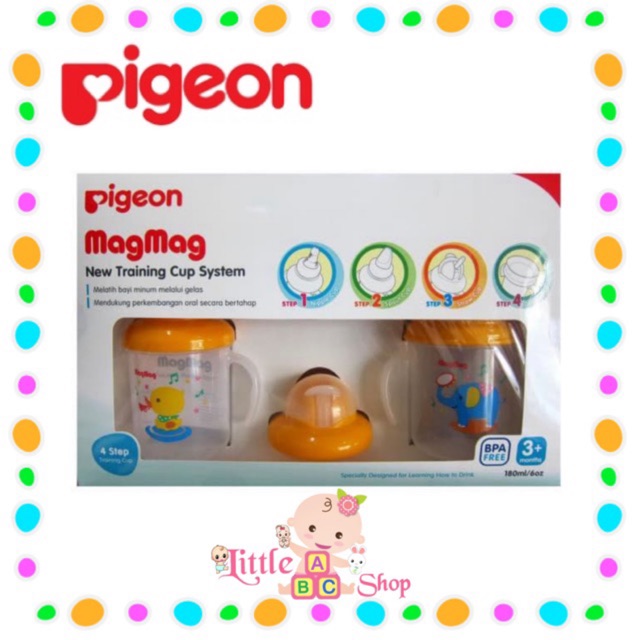 Pigeon MagMag Training Cup System isi 2gelas / Pigeon Mag Mag