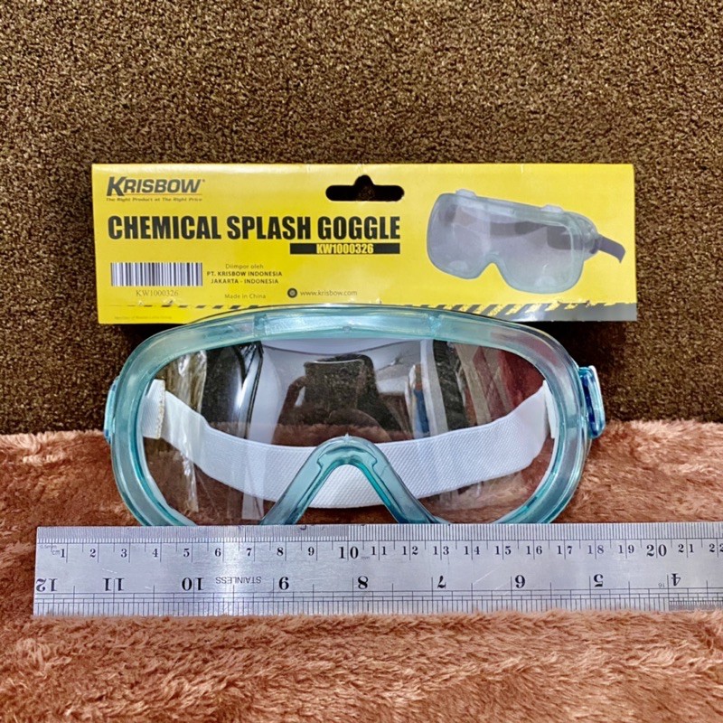 Kacamata Safety Chemical splash goggle Krisbow