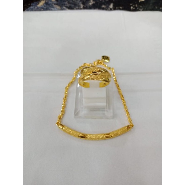 gelang seg cincin lapis emas khas aceh