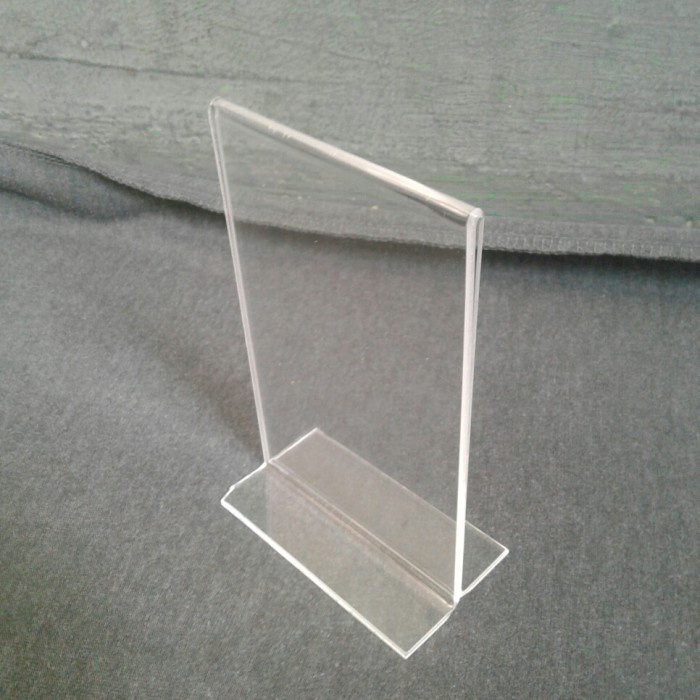 

akrilik nomer meja 12x8 cm