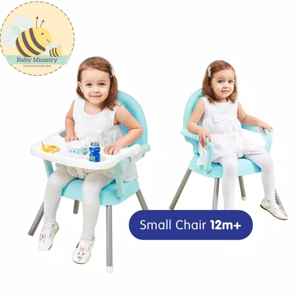 Baby Safe High Chair 3 in 1 / Kursi Makan Anak HC05 - Baby Ministry