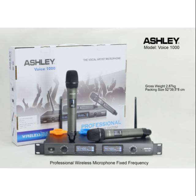 MIC WIRELESS ASHLEY VOICE 1000