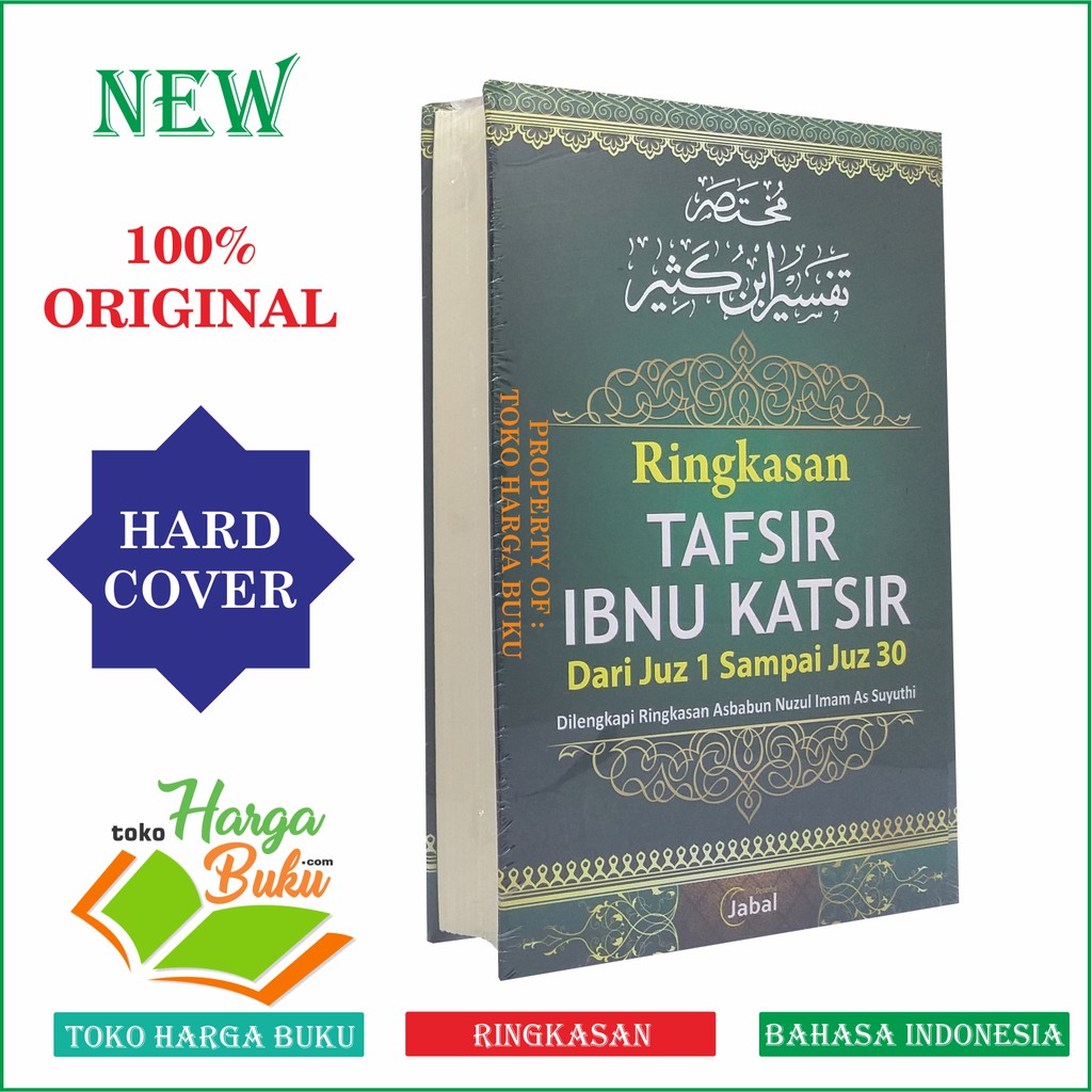 Jual Ringkasan Tafsir Ibnu Katsir Dari Juz 1 Sampai Juz 30 Dilengkapi