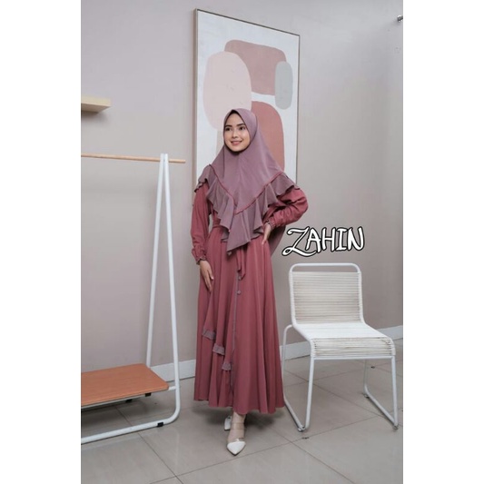 terbaruuu  Set Elisya syar'i ori by Zahin