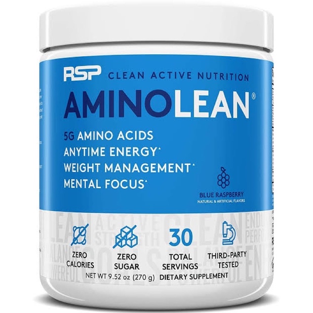 RSP Amino Lean 30 Serving Amino + BCAA Amino Powder