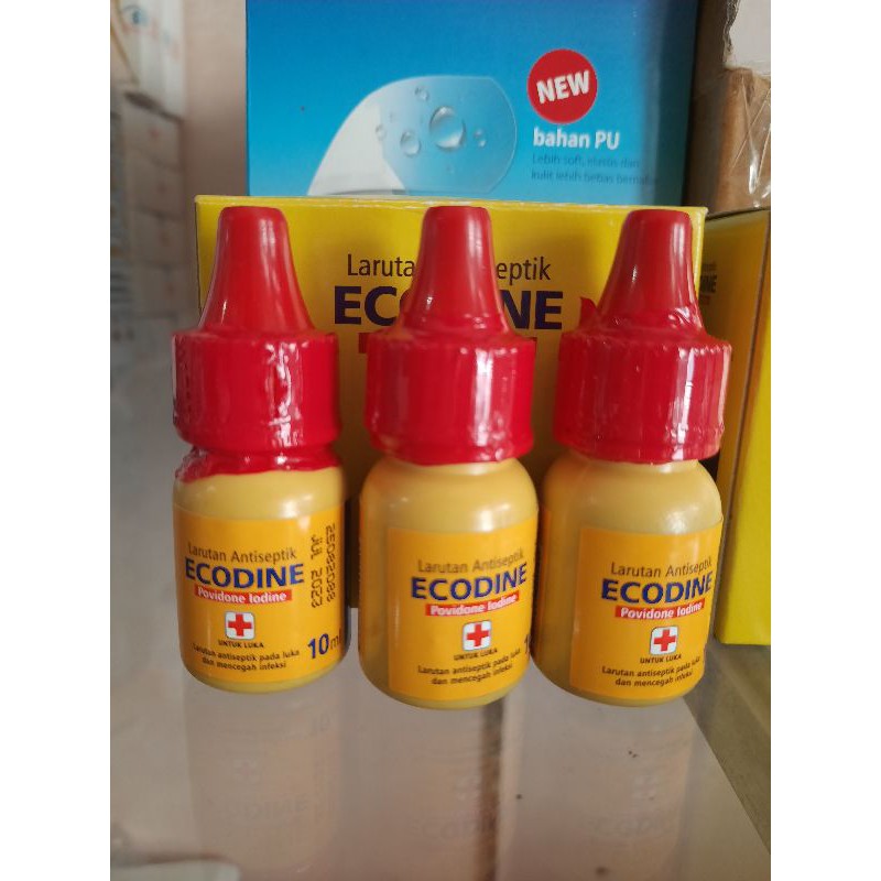 Obat Merah Obat Luka Ecodine Povidone 10 ml/30ml/60ml satuan