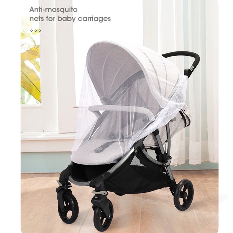 IMPORT Kelambu Kereta Bayi Anti Nyamuk Serangga Debu Anak Bayi Stroller Cover Net Mosquito Baby Kids