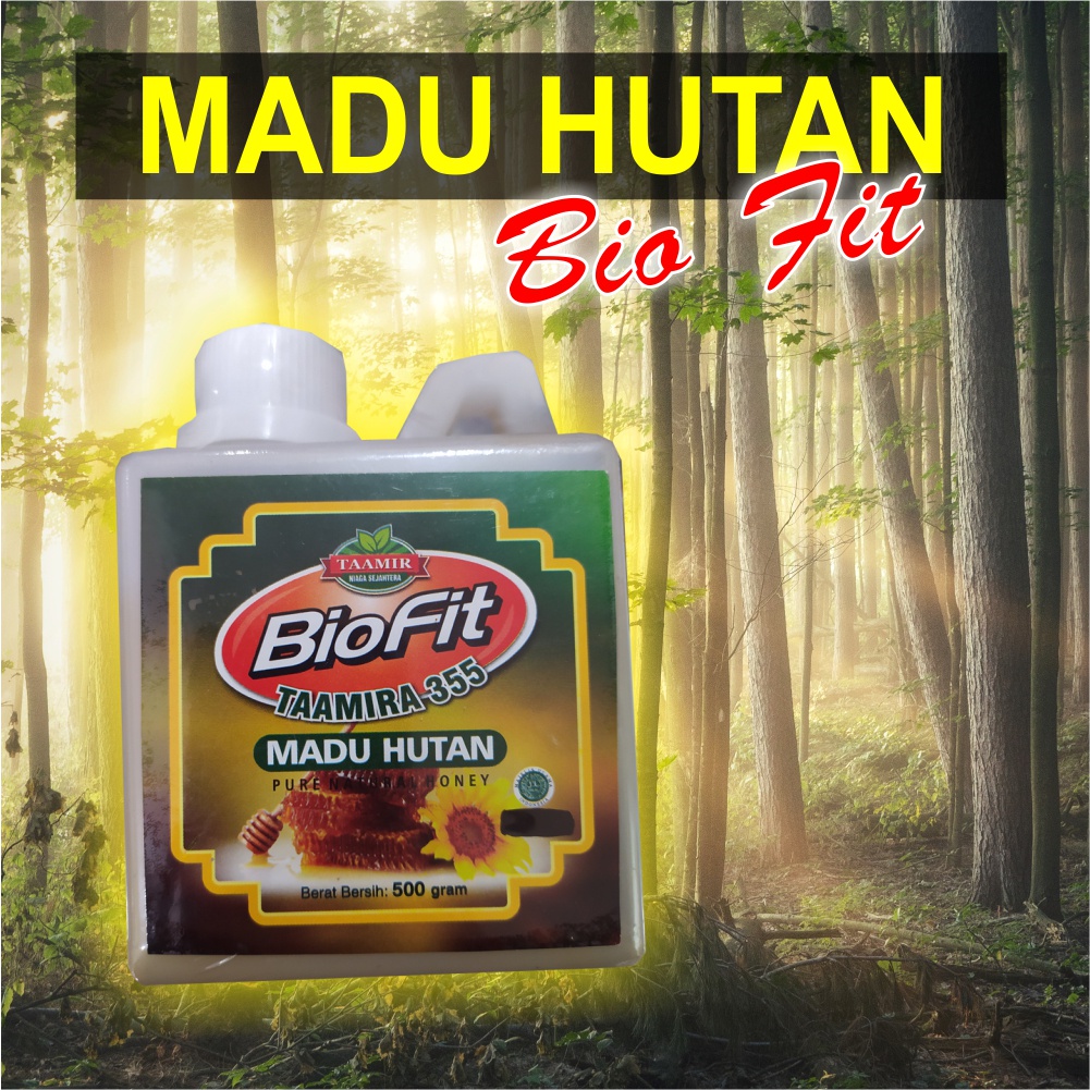 

Madu Hutan Super Premium Biofit Jerigen 500GR