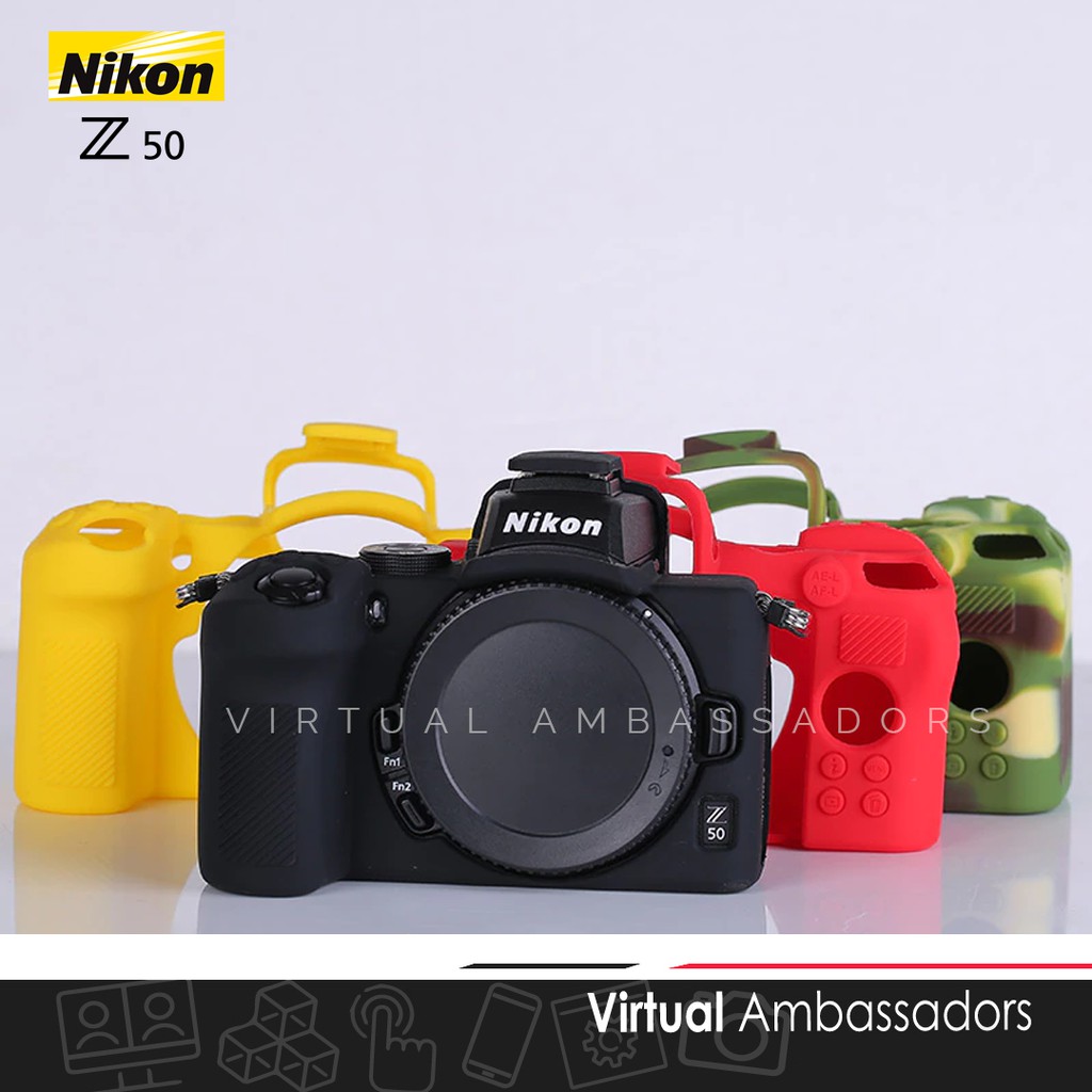 Silicone Case NIKON Z50 Karet Rubber DSLR Tas Bag