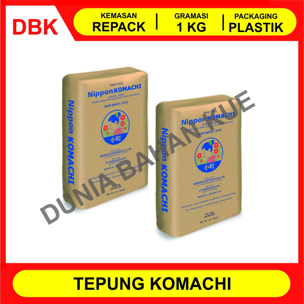 

TEPUNG KOMACHI / KOMACHI BREAD FLOUR 1 KG