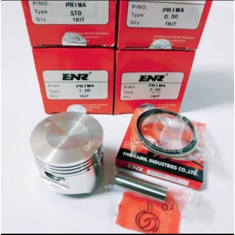 PISTON KIT MOTOR PRIMA GRAND ENR PEN 13 mm-1.25 Dia 51.25 mm