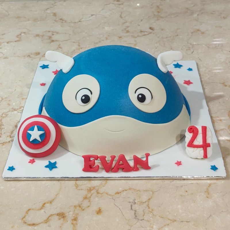 

Pinata Smash Cake Captain America